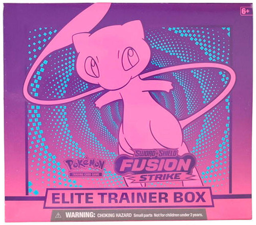 Pokemon Sword and Shield Fusion Strike Elite Trainer Box