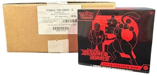 Pokemon Scarlet & Violet Destined Rivals Elite Trainer 10 Box Case
