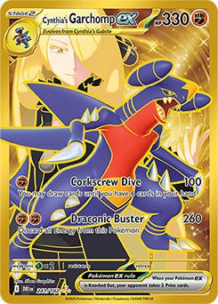 Pokemon Cynthia's Garchomp Ex Premium Collection Box