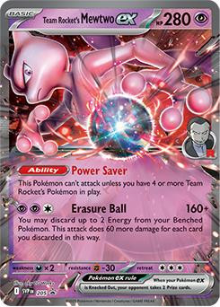 Pokemon Team Rocket's Mewtwo Ex Box