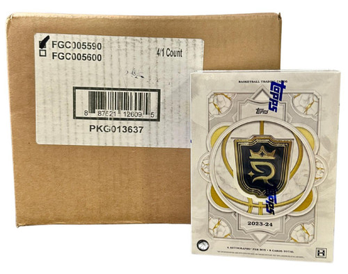2023/24 Topps Royalty Basketball Hobby 4 Box Case