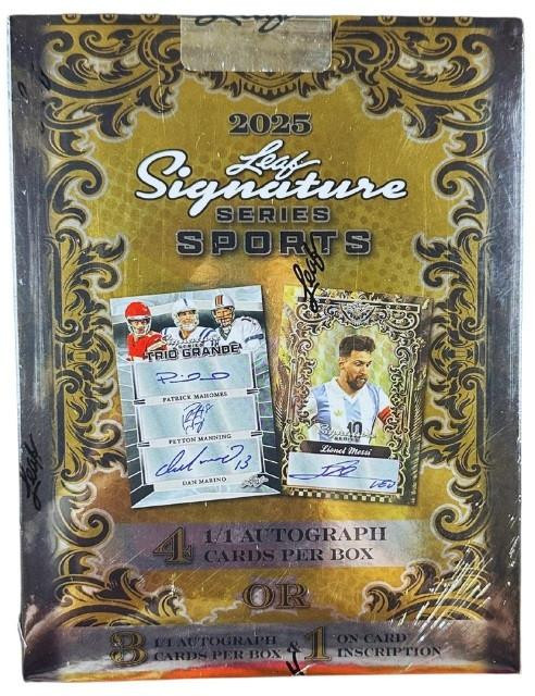 2025 Leaf Signature Series Multi-Sport Hobby Box