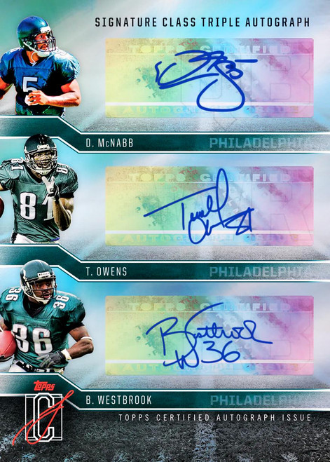 SIGNATURE CLASS TRIPLE AUTOGRAPH