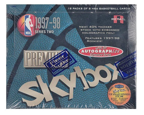 1997/98 Skybox Premium Series 2 Basketball Retail Box