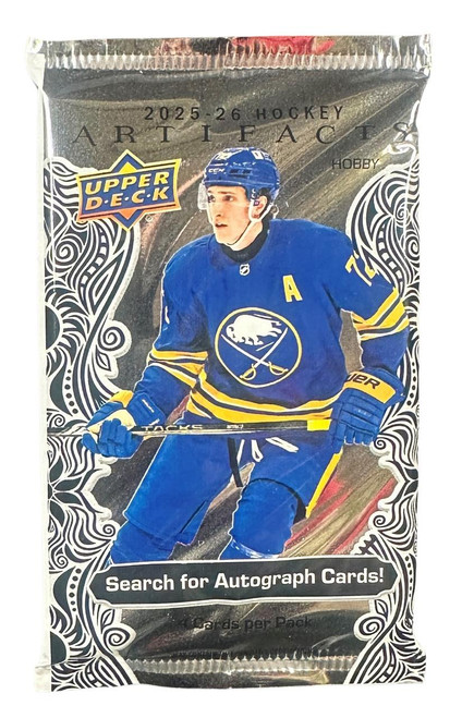 2025/26 Upper Deck Artifacts Hockey Hobby Pack