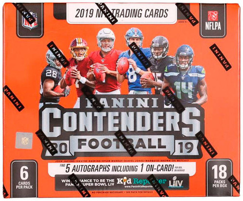 2019 Panini Contenders Football Hobby Box