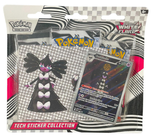 Pokemon Scarlet & Violet White Flare Tech Sticker Collection Box