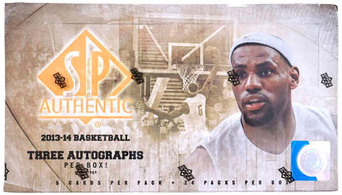 2013/14 Upper Deck SP Authentic Basketball Hobby Box