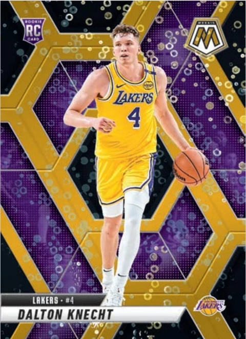 BASE ROOKIES MOSAIC FAST BREAK GOLD BLACK