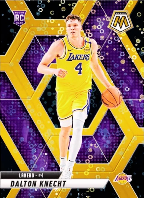 BASE ROOKIES MOSAIC FAST BREAK GOLD BLACK