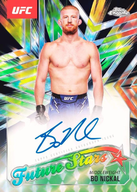 2025 Topps Chrome UFC Breaker's Delight 12 Box Case
