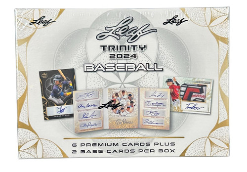 2024 Leaf Trinity Baseball Hobby Box