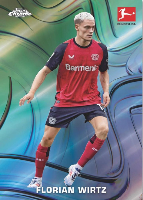 2024/25 Topps Chrome Bundesliga Soccer Hobby Pack