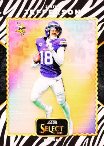 Score Select Throwback Zebra Prizm