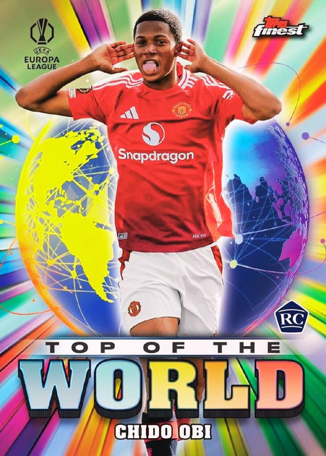 2024/25 Topps UEFA Club Competitions Finest Soccer Hobby Pack