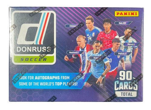 2024/25 Panini Donruss Soccer Blaster (Red Cubic Parallels) Box
