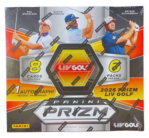 2025 Panini Prizm LIV Golf Hobby Box