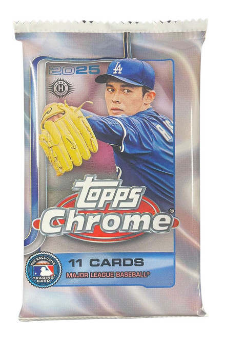 2025 Topps Chrome Baseball Jumbo HTA Pack