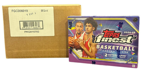 2024_25 Topps Finest Basketball Hobby Case 1