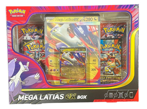 Pokemon Mega Evolution Mega Latias Ex Collection Box