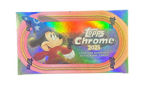 2025 Topps Chrome Disney Hobby Box