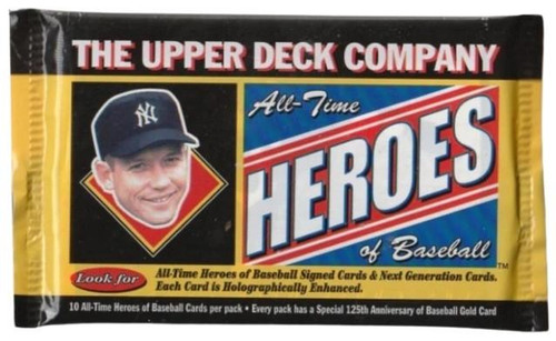 1994 Upper Deck All Time Heroes of Baseball Hobby Pack