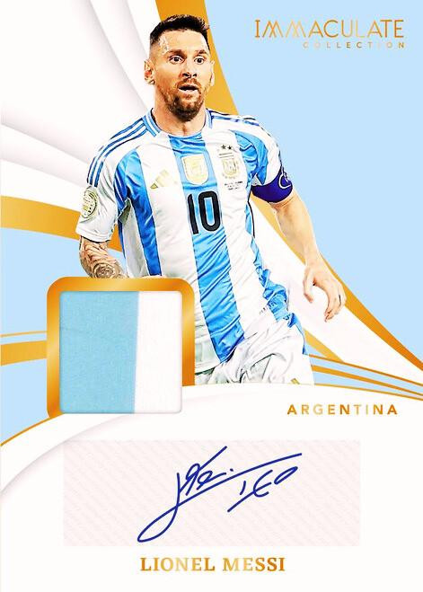 2024/25 Panini Immaculate Soccer International Hobby 6 Box Case