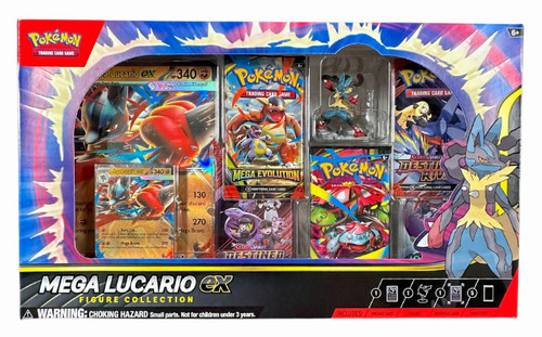 Pokemon Mega Lucario EX Figure Collection Box