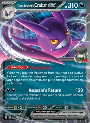  Team Rocket's Crobat ex