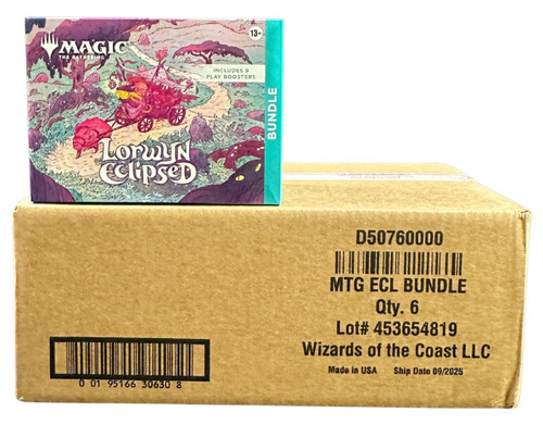 Magic: The Gathering Lorwyn Eclipsed Bundle 6 Box Case