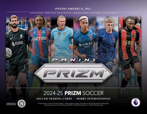 2024/25 Panini Prizm Premier League Soccer International Hobby Pack
