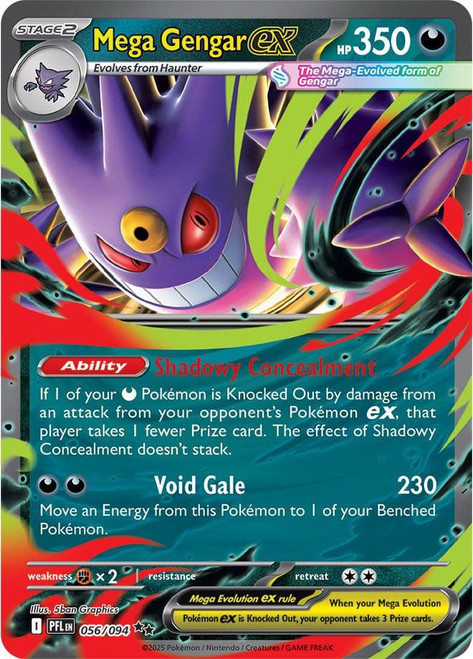 pokemon mega evolution phantasmal flames booster 6 box case Pokemon TCG: Mega Evolution - Phantasmal Flames 3 Booster Blister main image 1