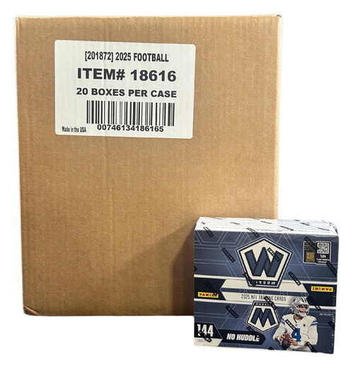 2025 Panini Mosaic Football No Huddle 20 Box Case