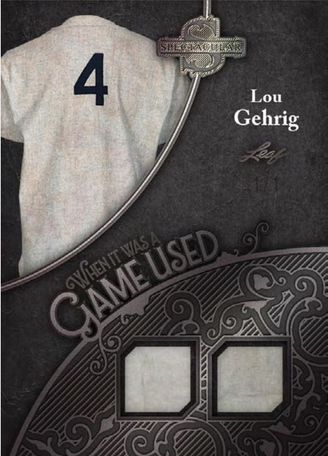 WHEN IT WAS A GAME USED