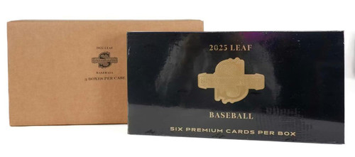 2025 Leaf Spectacular Baseball Hobby 3 Box Case