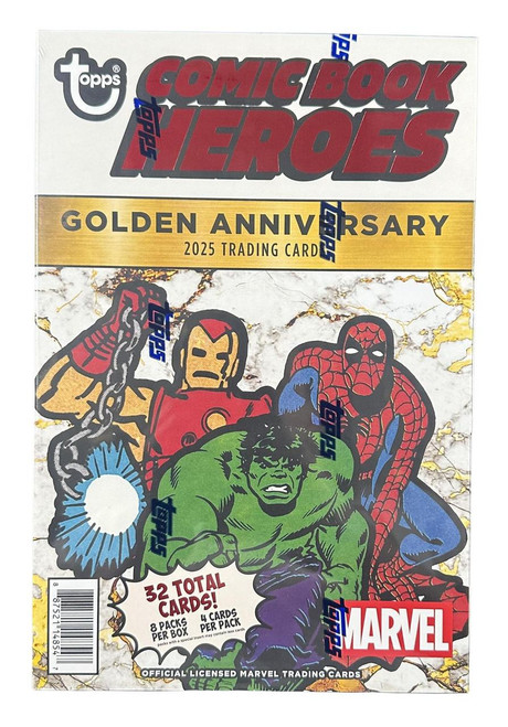 2025 Topps Marvel Comic Book Heroes 1975 Golden Anniversary Box