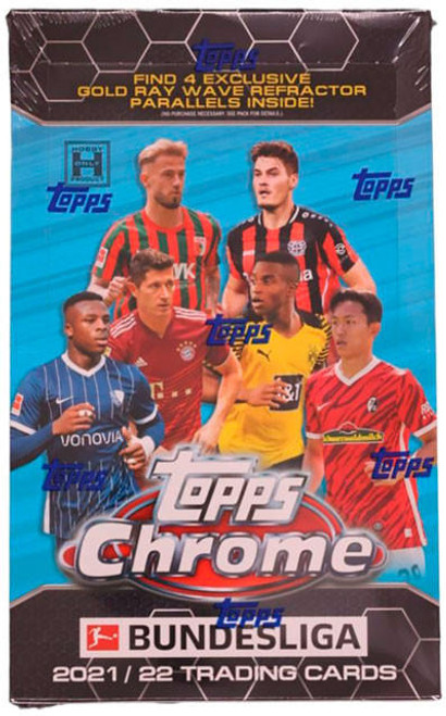 2021/22 Topps Chrome Bundesliga Soccer Lite Box