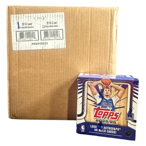 2025/26 Topps Basketball Mega 20 Box Case