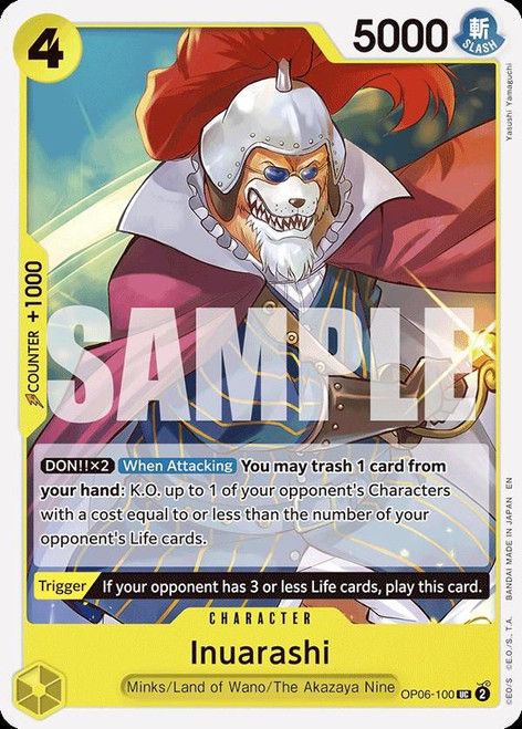 2025 One Piece TCG: Green/Yellow Yamato Starter Deck Display