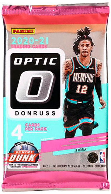 2020/21 Panini Donruss Optic Basketball Hobby Pack