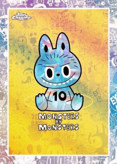 2025 Topps Chrome Labubu 10th Anniversary Hobby 20 Box Case