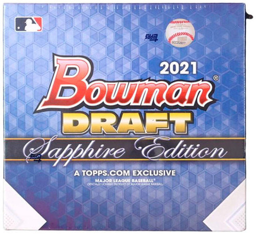 2021 Bowman Draft Baseball Sapphire Edition Box