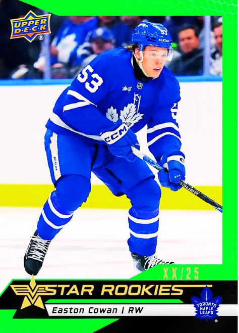 2025/26 Upper Deck NHL Star Rookies Box Set 20 Box Case