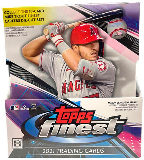 2021 Topps Finest Baseball Hobby Box