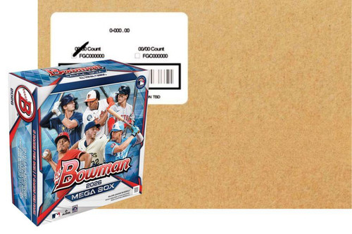 2026 Bowman Baseball Mega 20 Box Case