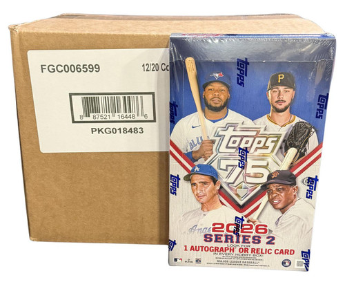 2026 Topps Baseball Series 2 Hobby 12 Box Case