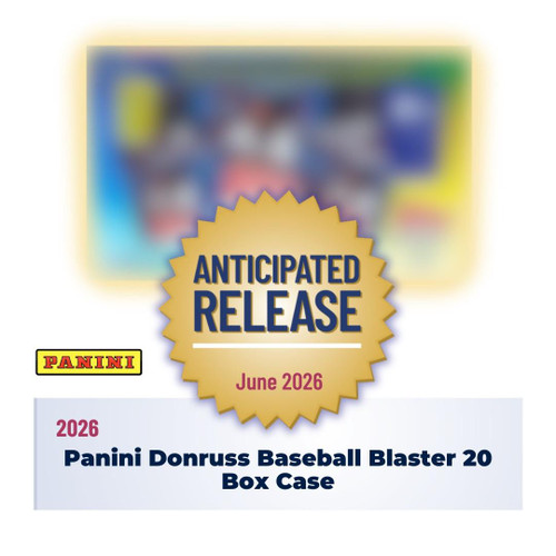 2026 Panini Donruss Baseball Blaster 20 Box Case