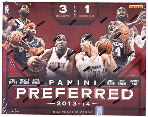 2013/14 Panini Preferred Basketball Hobby Box