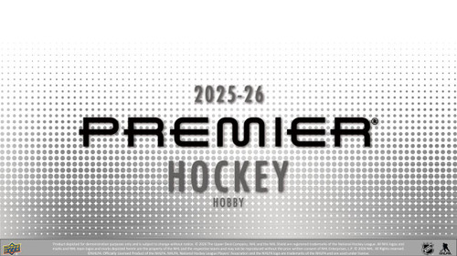 2025/26 Upper Deck Premier Hockey Hobby Box