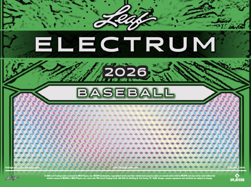 2026 Leaf Electrum Baseball